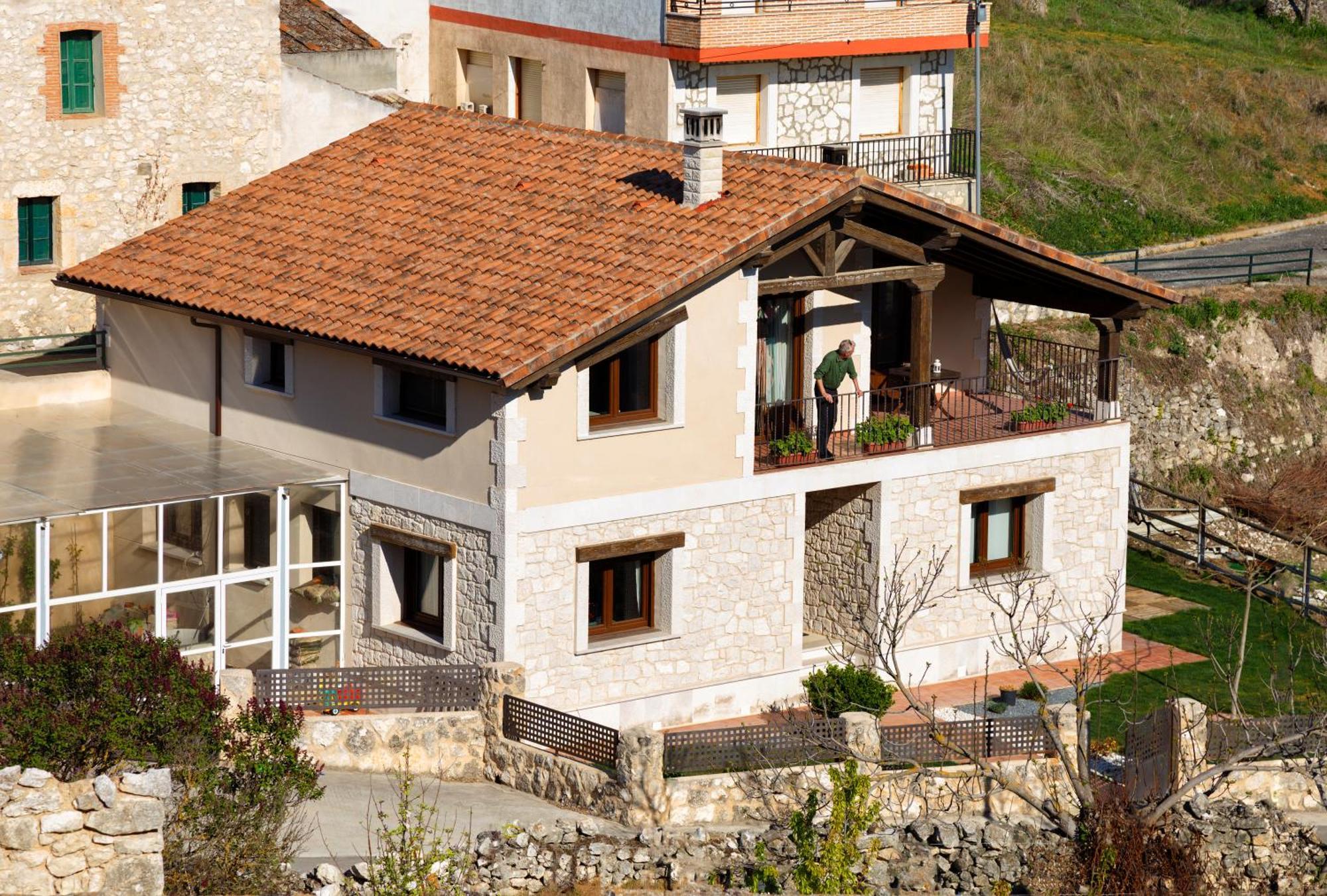 Hostal Miraribera En La Ribera Del Duero Fompedraza Exterior foto